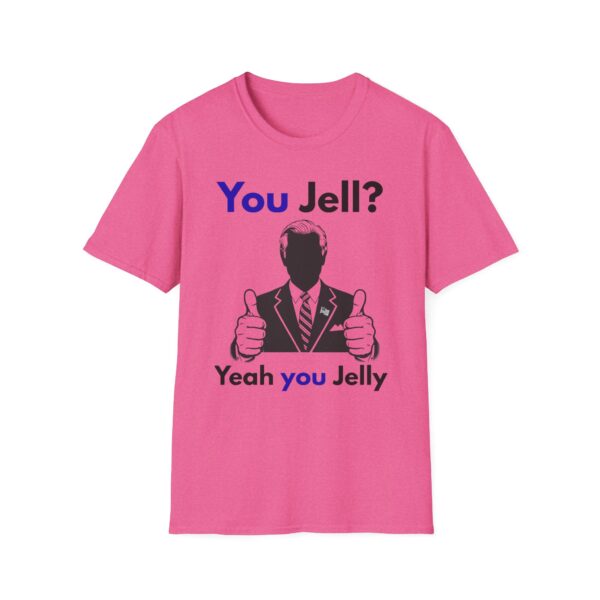 You Jell? Yeah You Jelly T-Shirt | Funny Thumbs Up Silhouette Tee