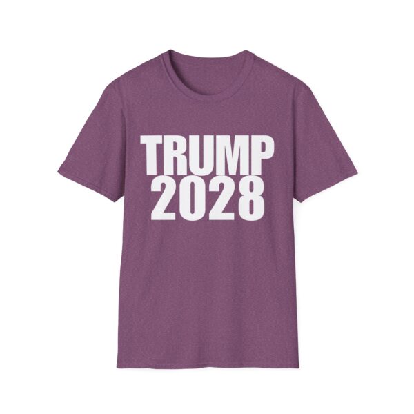 Copy of Copy of Copy of Copy of Copy of Political Campaign T-Shirt — “TRUMP 2028 TRUMP FOREVER” Bold Slogan Tee