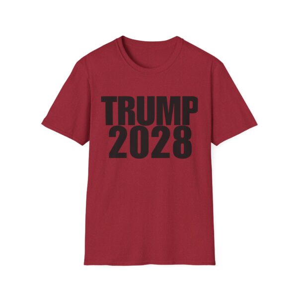 Copy of Copy of Copy of Copy of Copy of Political Campaign T-Shirt — “TRUMP 2028 TRUMP FOREVER” Bold Slogan Tee