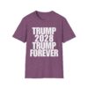 Copy of Political Campaign T-Shirt — “TRUMP 2028 TRUMP FOREVER” Bold Slogan Tee