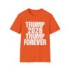 Copy of Political Campaign T-Shirt — “TRUMP 2028 TRUMP FOREVER” Bold Slogan Tee