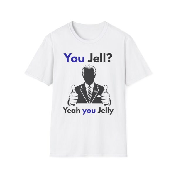You Jell? Yeah You Jelly T-Shirt | Funny Thumbs Up Silhouette Tee