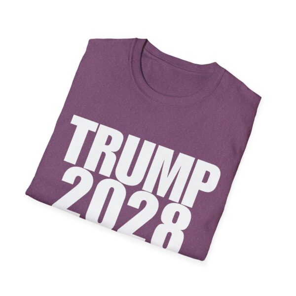 Copy of Copy of Copy of Copy of Copy of Political Campaign T-Shirt — “TRUMP 2028 TRUMP FOREVER” Bold Slogan Tee