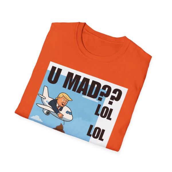 Graphic T-Shirt — "U MAD?? LOLOLOL" Plane Meme Tee 2