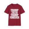Copy of Political Campaign T-Shirt — “TRUMP 2028 TRUMP FOREVER” Bold Slogan Tee