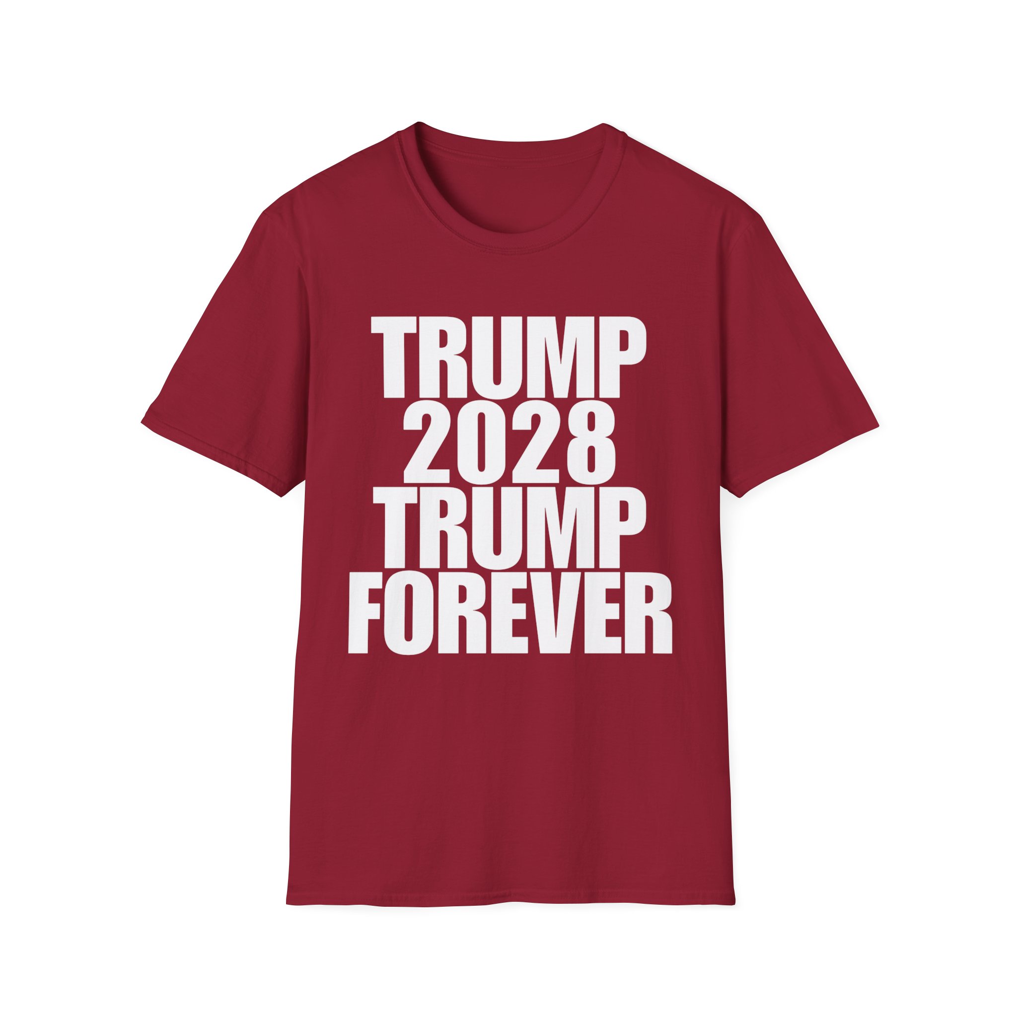 Copy of Political Campaign T-Shirt — “TRUMP 2028 TRUMP FOREVER” Bold Slogan Tee - Image 53