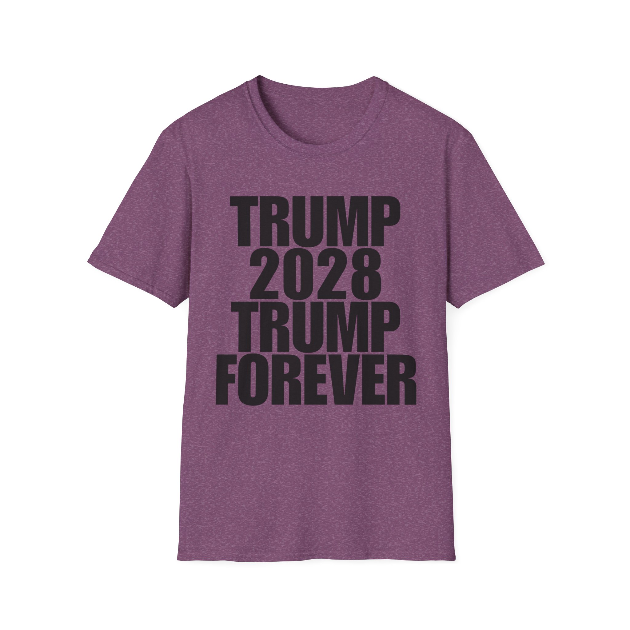 Political Campaign T-Shirt — “TRUMP 2028 TRUMP FOREVER” Bold Slogan Tee - Image 33